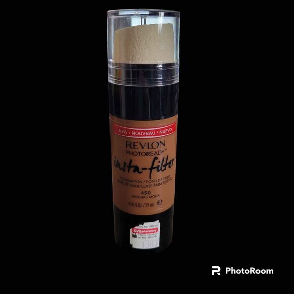 NEW Revlon Photoready Insta-Filter Foundation Mocha 450 - Picture 1 of 4